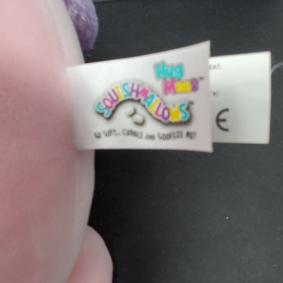 Squishmallow 15" Unicorn Pink Purple Hearts Valentine's Day Hug Mees Plush Gift - Picture 5 of 5